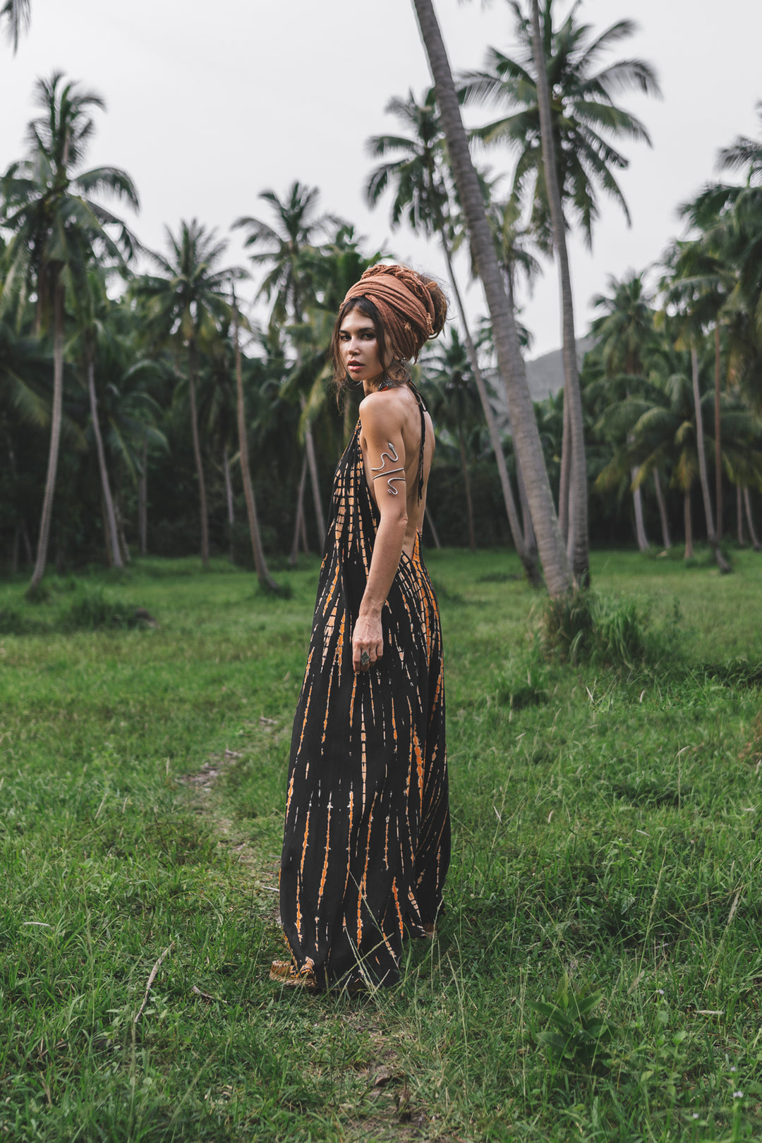 Flamingo Tie Dye Dress Phoenix