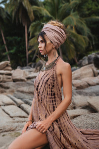 Flamingo Tie Dye Dress Lioness