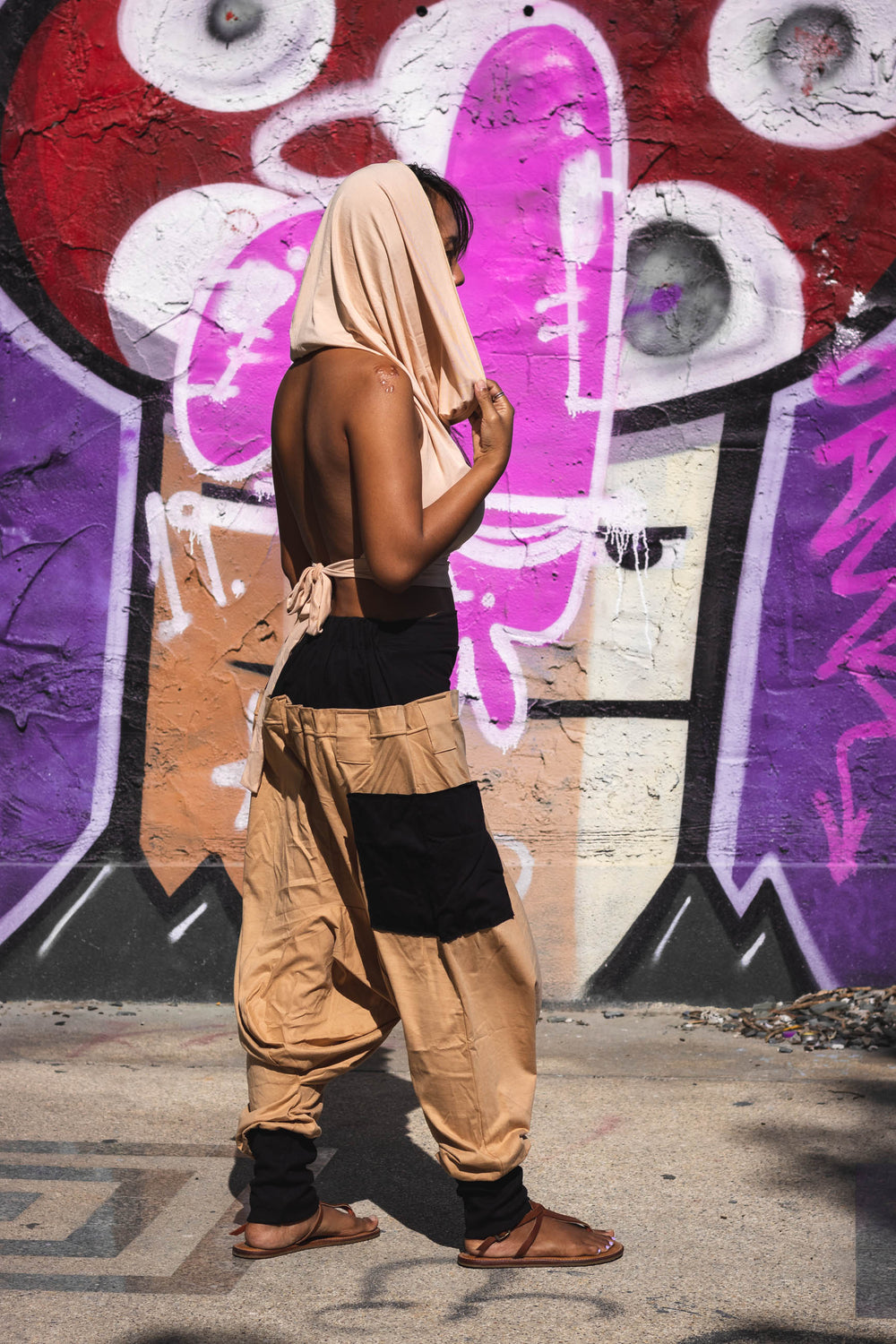 Harem Pants Rebel Street Style Khaki