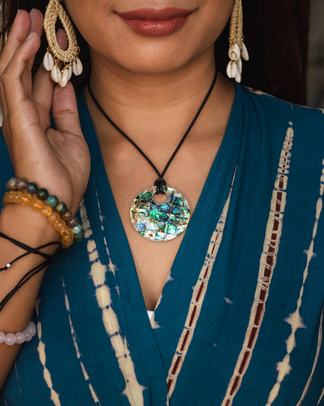 Shell Necklace Abalone