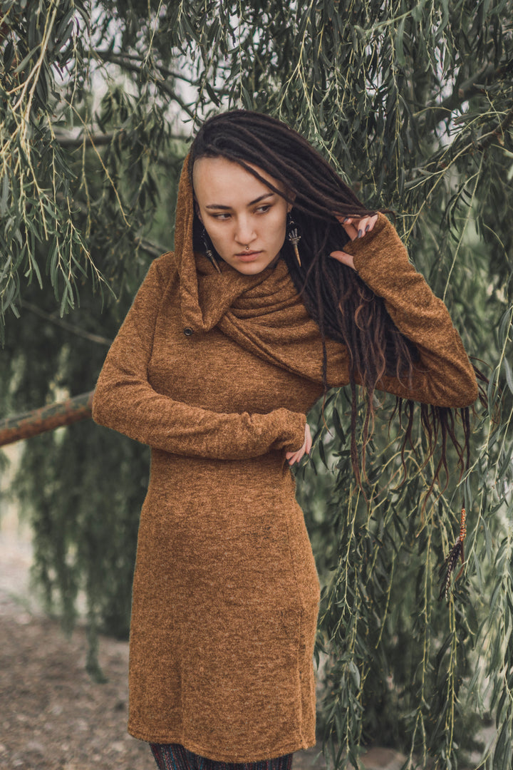 Sweater Dress Tinúviel Caramel